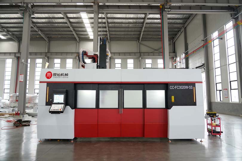 FC3020-5S全封闭式五轴龙门加工中心